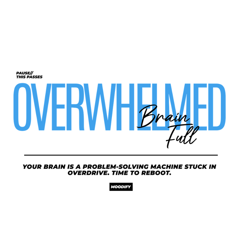 OVERWHELMED™ Statement Tee